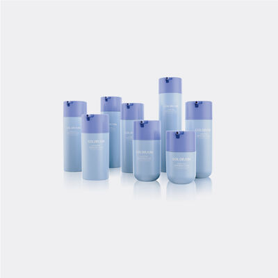 Botol Pompa Airless Kosmetik Dosis Besar dengan Dispensing 360 Derajat dan Material PP/PCR