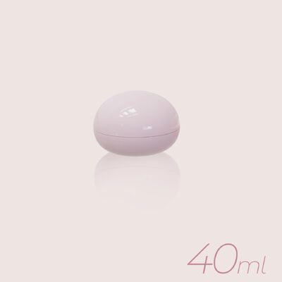 40ml Pot kosmetik PP/PCR Bulat - Plastik tahan lama wadah kosmetik untuk krim dan lotion