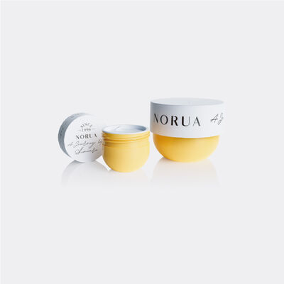Botol kosmetik plastik PP dengan dasar bulat dan kaleng krim wajah dengan kapasitas 50ML 200ML